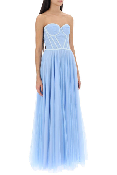 1913 dresscode maxi tulle bustier gown-1