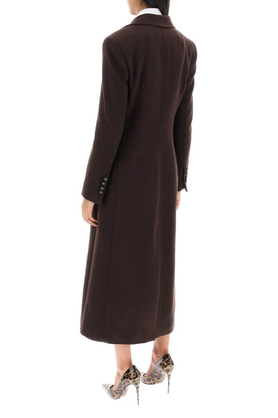 Dolce & gabbana shaped coat in wool and cashmere-2