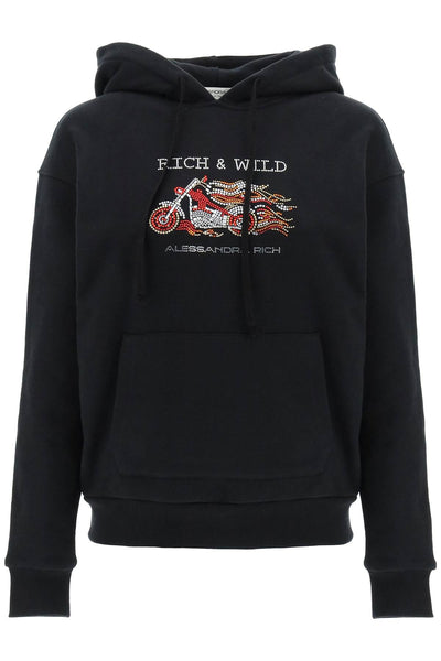 Alessandra rich 'rich &amp; wild' hoodie-0