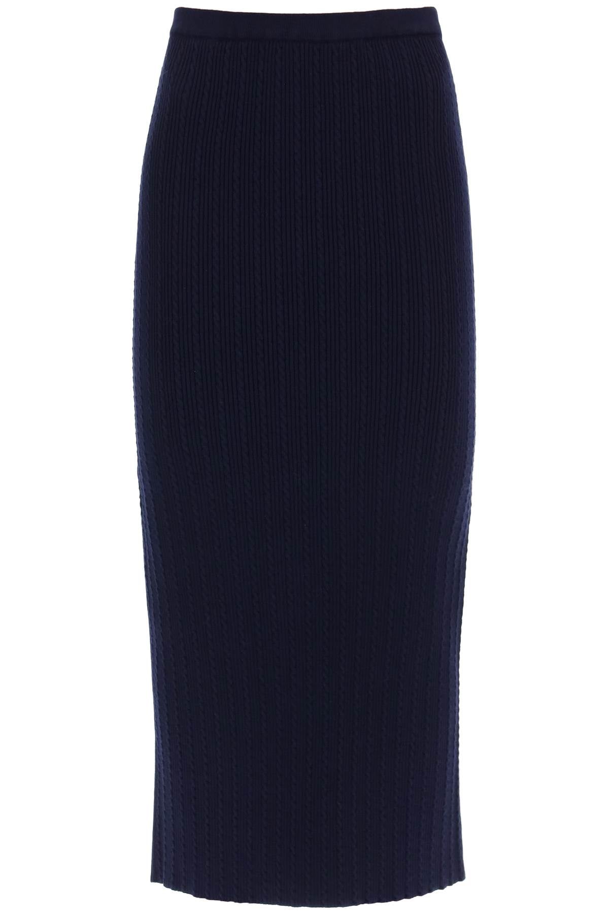 Alessandra rich knitted pencil skirt-0