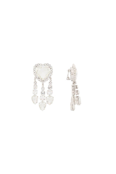 Alessandra rich heart earrings with pendants-0