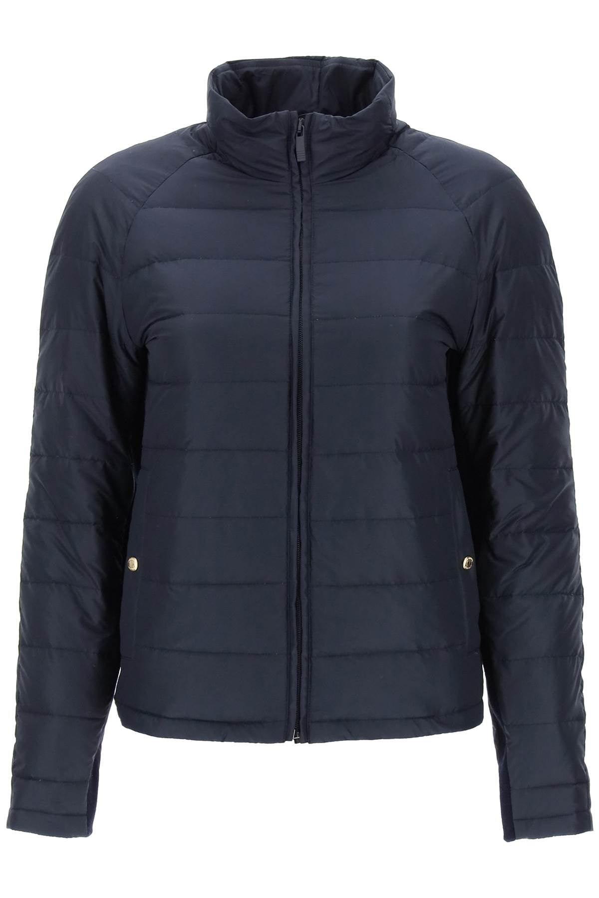 Thom browne quilted puffer jacket with 4-bar insert-0
