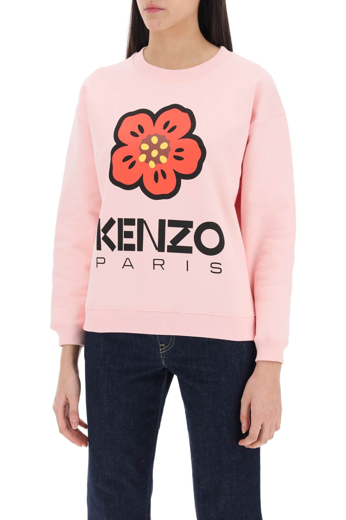 Kenzo bokè flower crew-neck sweatshirt-3
