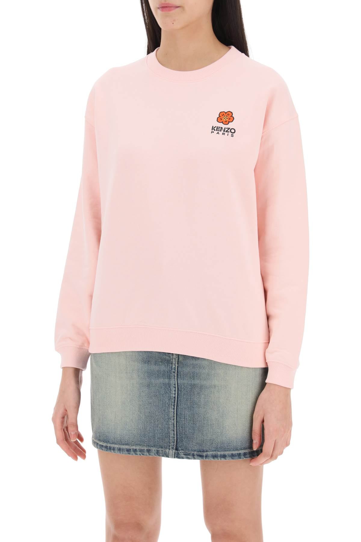 Kenzo crew-neck sweatshirt with embroidery-3