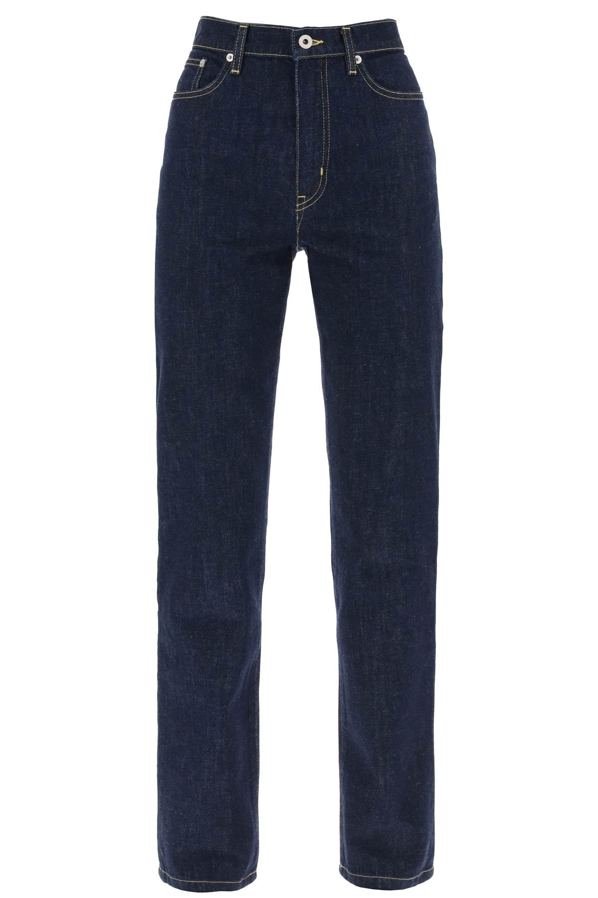 Kenzo asagao regular fit jeans-0