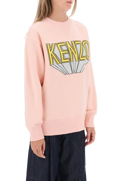 Kenzo 3d-printed crew-neck sweatshirt-1