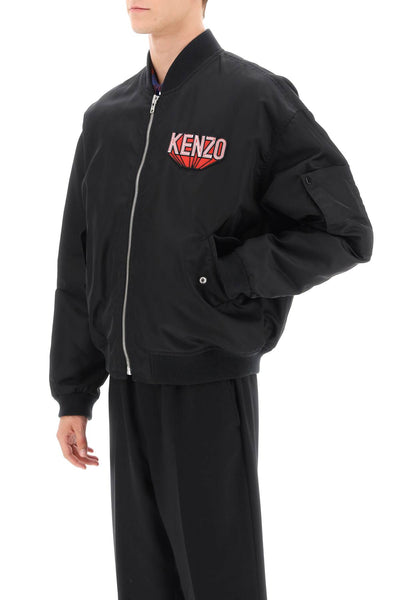 Kenzo kenzo 3d varsity bomber jacket-3