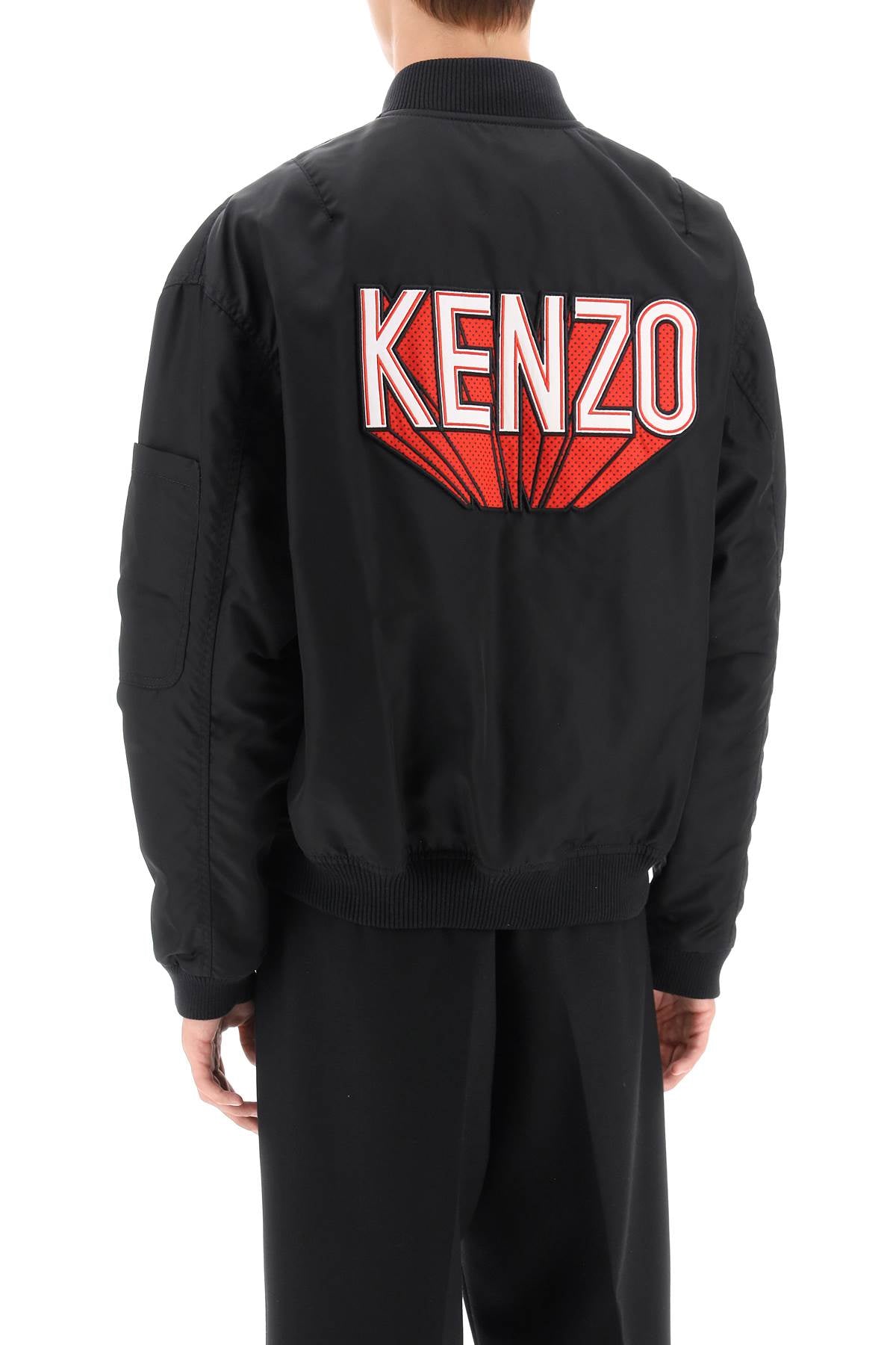 Kenzo kenzo 3d varsity bomber jacket-2