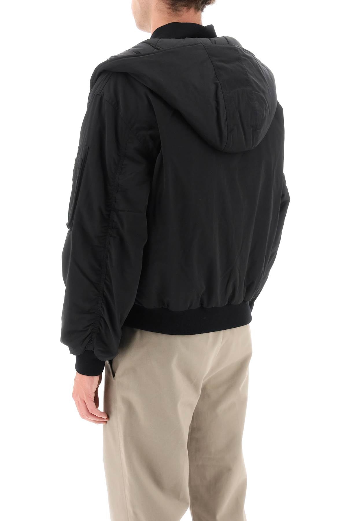 Kenzo padded hooded bomber jacket-2