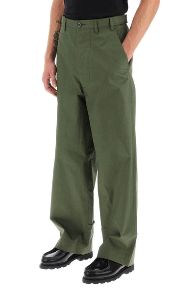Kenzo oversized cotton pants-3