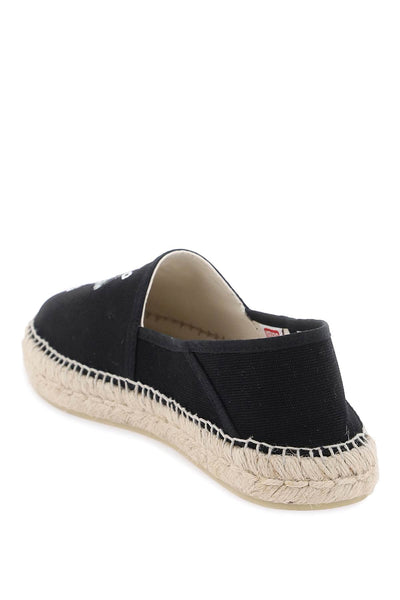 Kenzo canvas espadrilles with logo embroidery-2