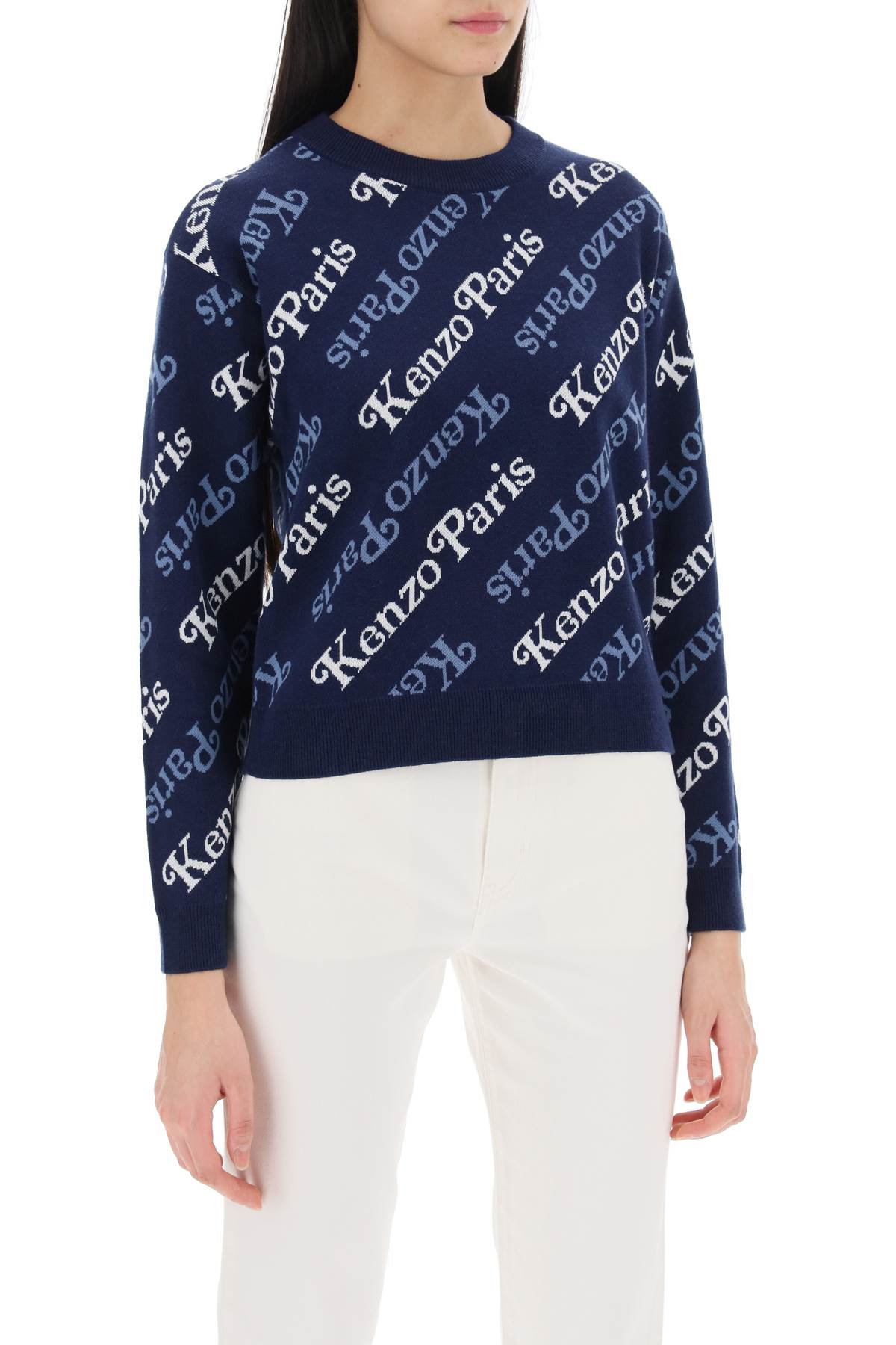 Kenzo sweater with logo pattern-1