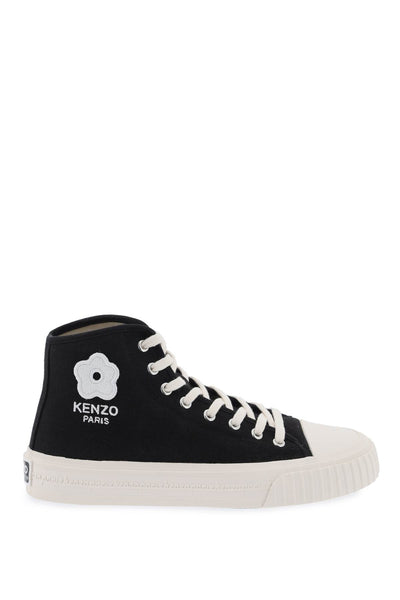 Kenzo canvas kenzo foxy high-top sneakers-0