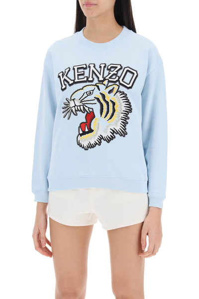 Kenzo tiger varsity crew-neck sweatshirt-3