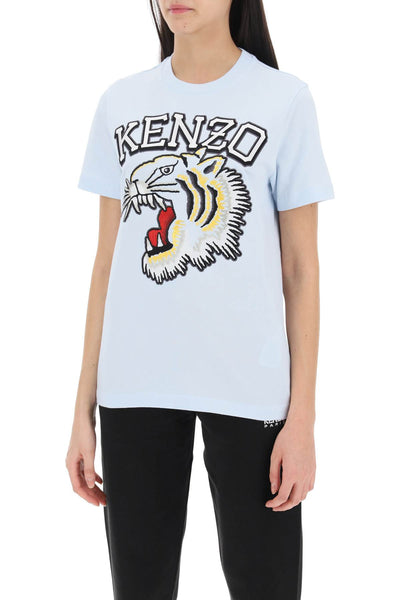 Kenzo tiger varsity crew-neck t-shirt-3