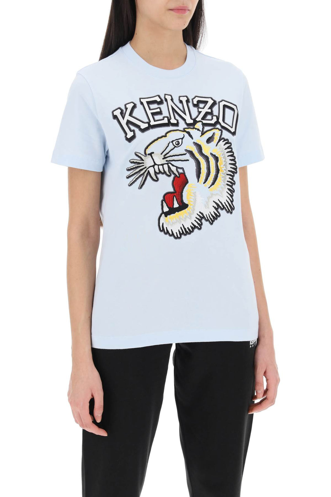 Kenzo tiger varsity crew-neck t-shirt-1