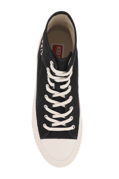 Kenzo canvas high-top sneakers-1