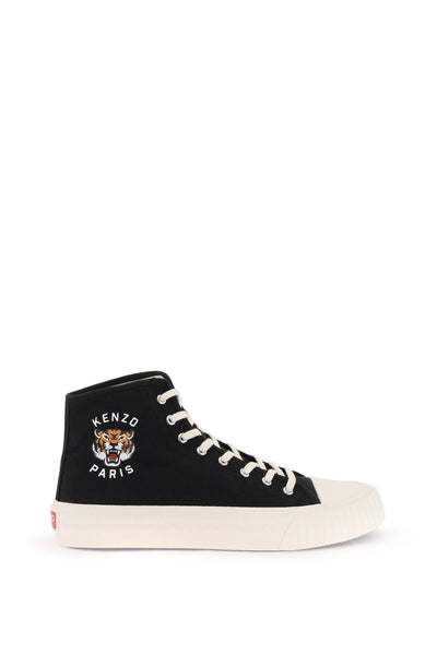 Kenzo canvas high-top sneakers-0