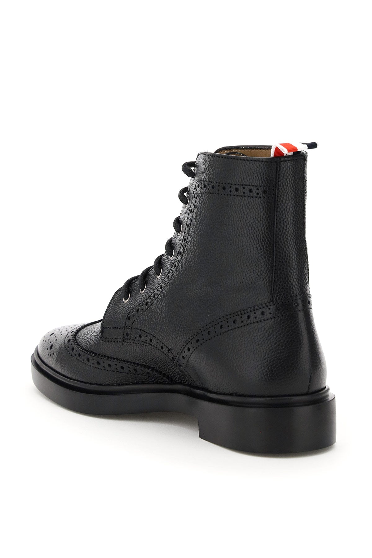 Thom browne wingtip brogue ankle boots-2