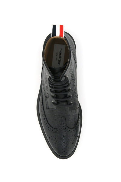 Thom browne wingtip brogue ankle boots-1