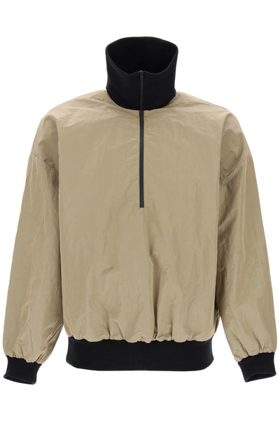 Fear of god "half-zip track jacket with irides-0