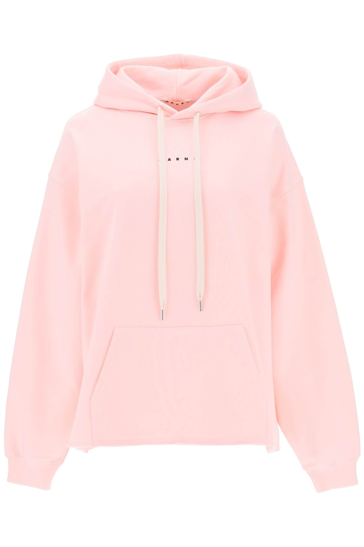 Marni hoodie with logo print-0