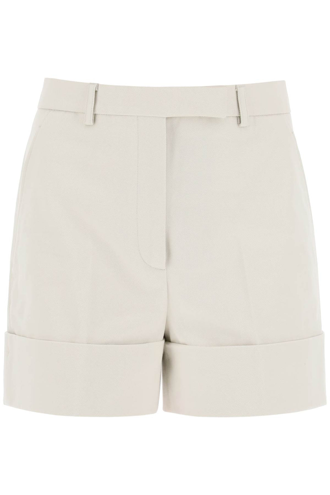 Thom browne shorts in cotton gabardine-0