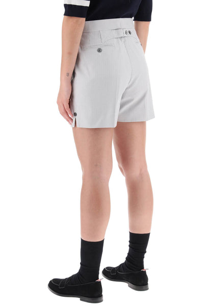 Thom browne shorts with pincord motif-2