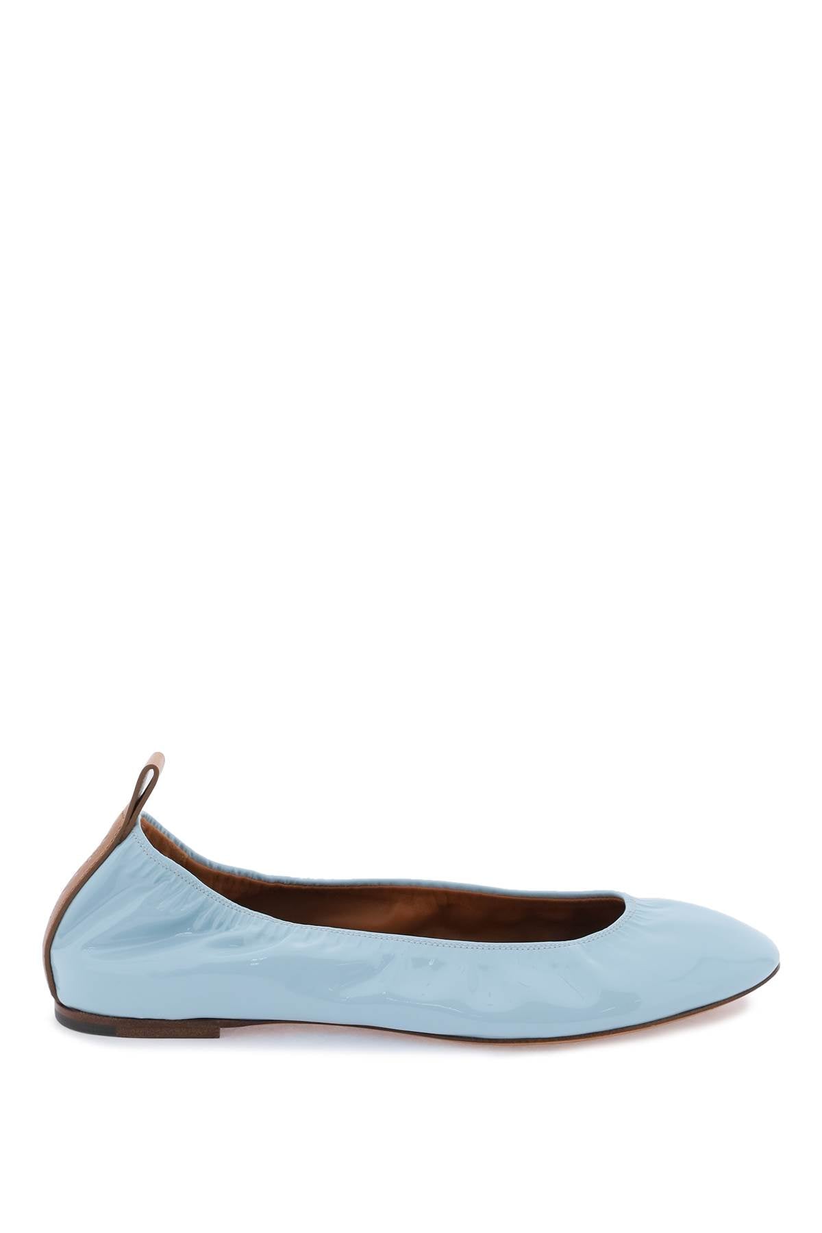 Lanvin the ballerina flat in patent leather-0