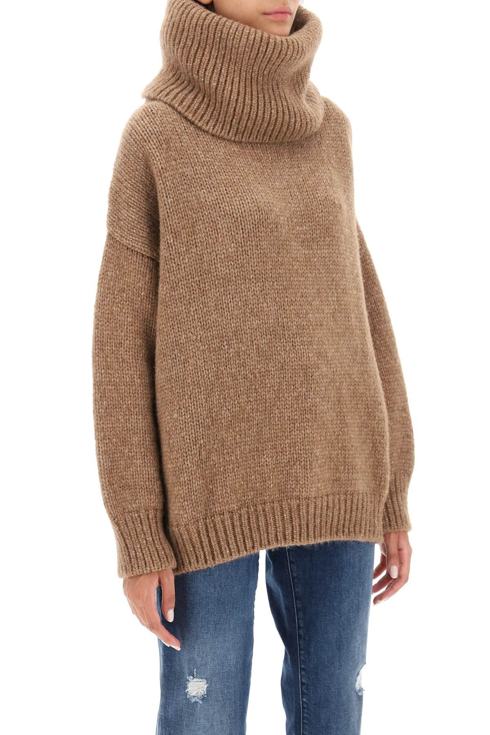Dolce & gabbana oversized llama sweater-1