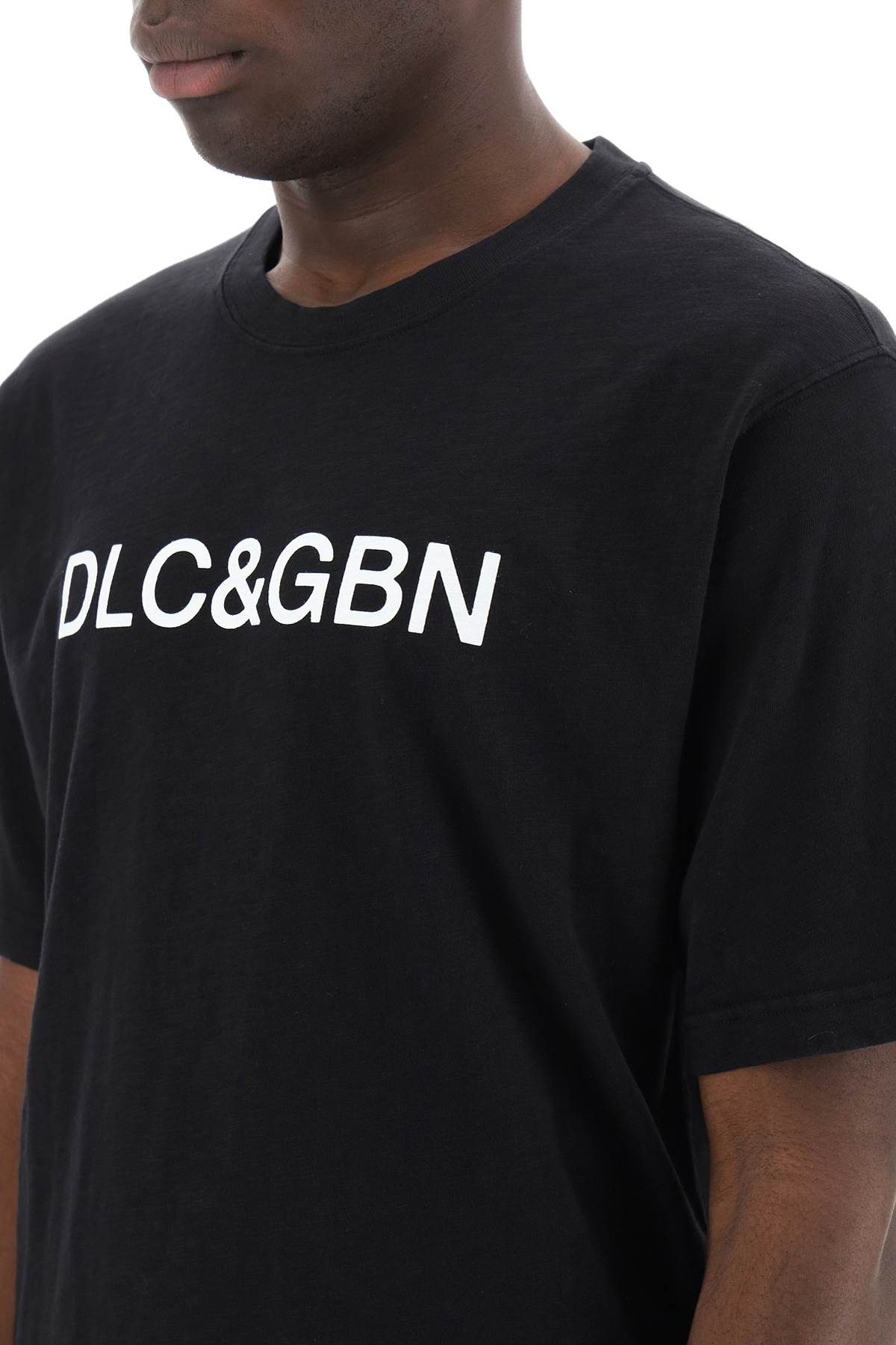 Dolce & gabbana crewneck t-shirt with logo-3