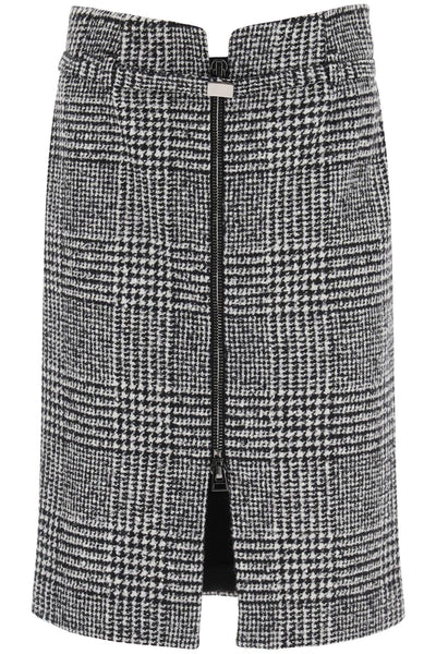Tom ford prince of wales pencil skirt-0