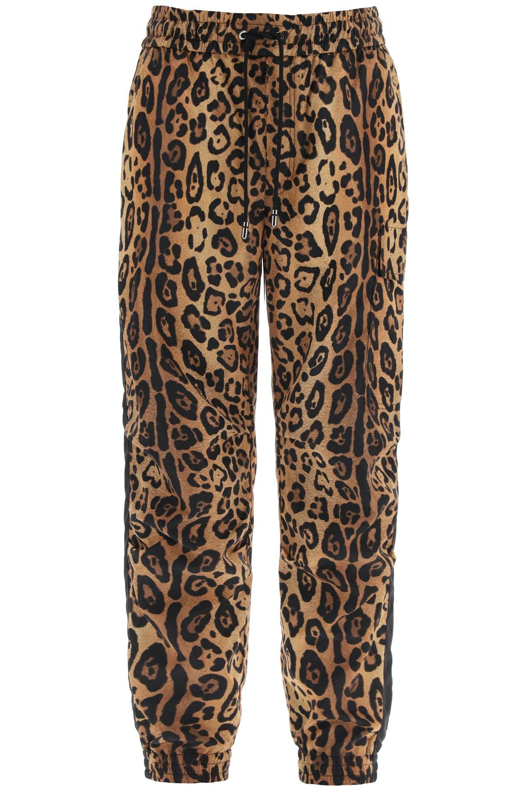 Dolce & gabbana leopard print nylon jogger pants for-0