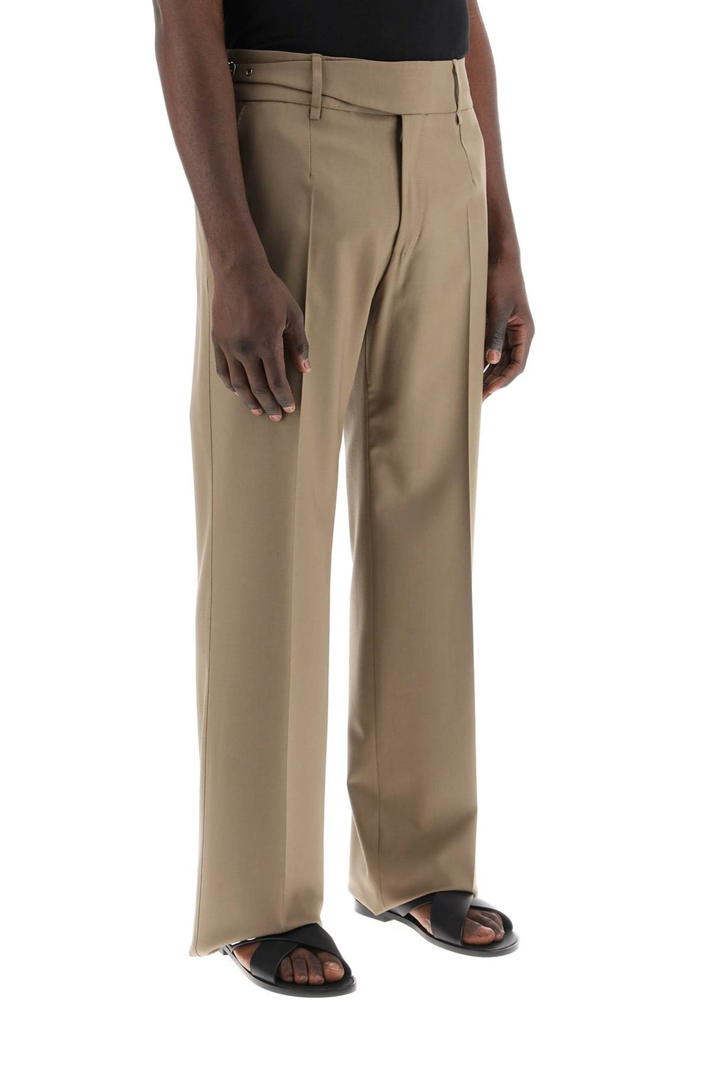Dolce & gabbana tailored stretch trousers in bi-st-1