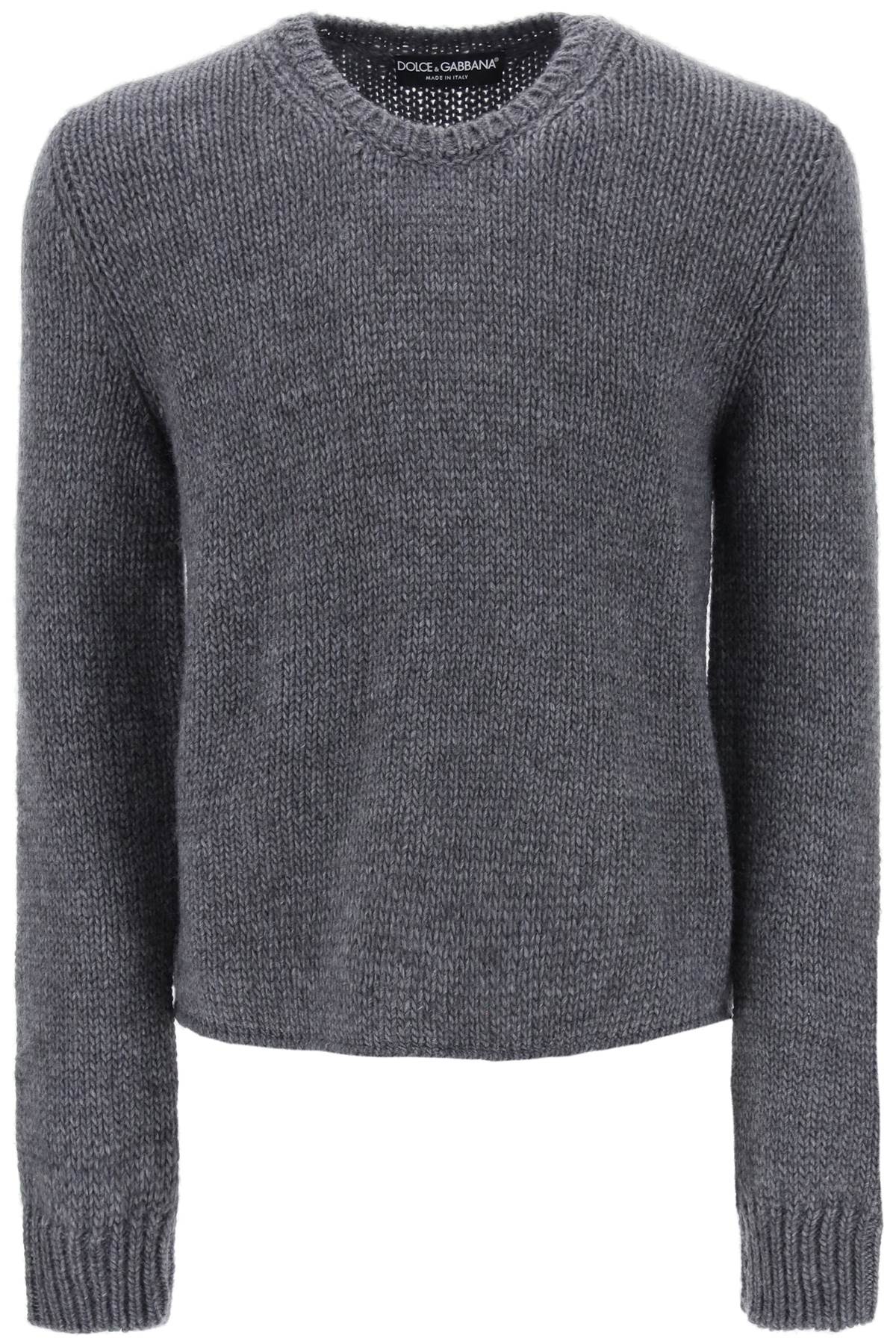 Dolce & gabbana wool and alpaca sweater-0