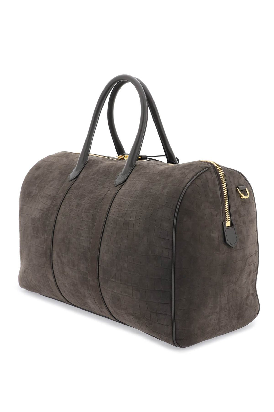 Tom ford suede duffle bag-1