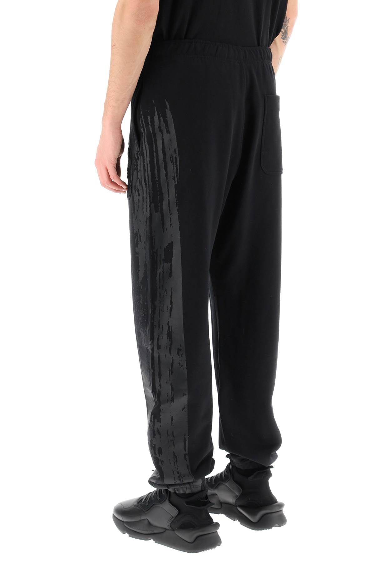 Y-3 jogger pants with coated detail-2