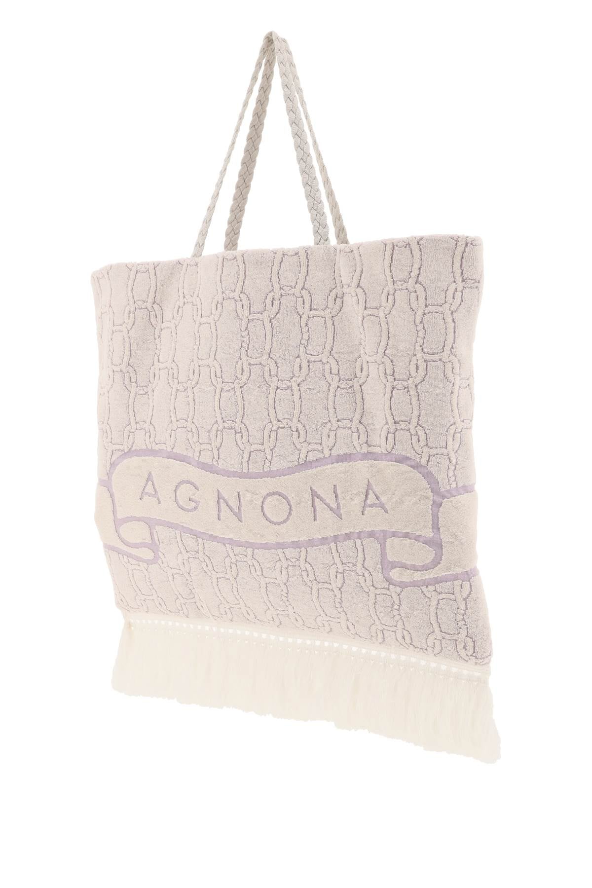 Agnona cotton tote bag-2