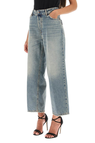 Haikure 'betty' cropped jeans with straight leg-3