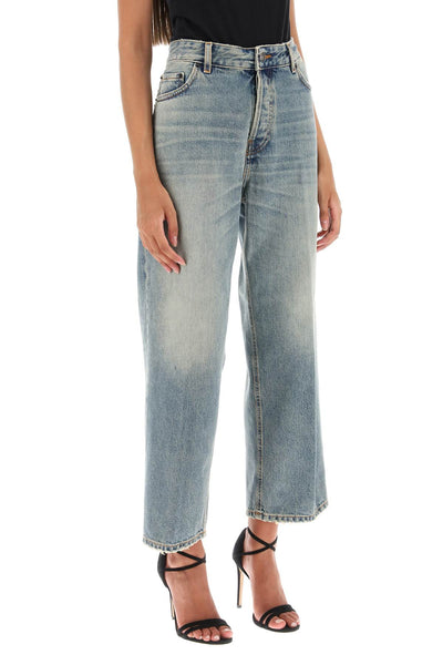 Haikure 'betty' cropped jeans with straight leg-1