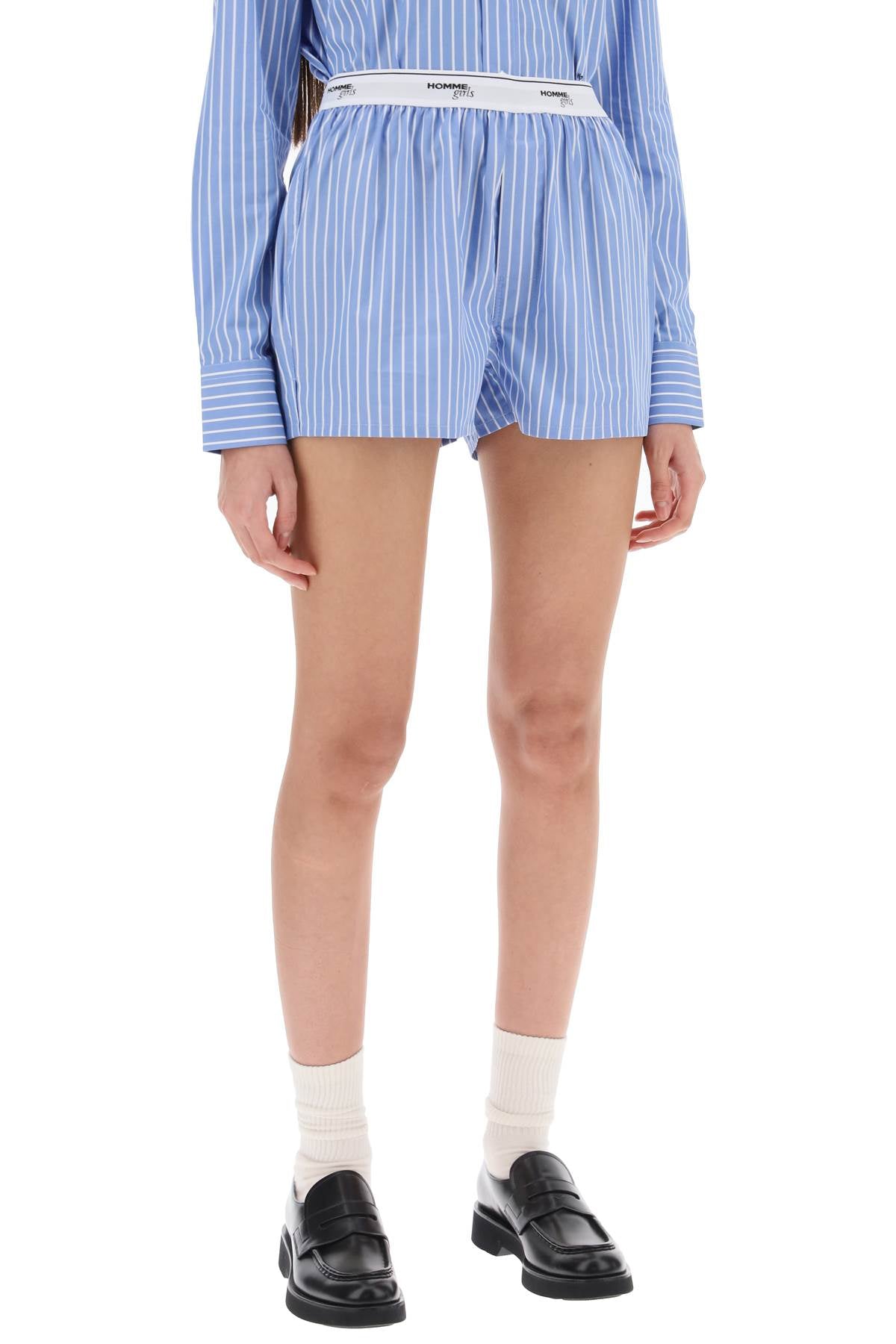 Homme girls cotton boxer shorts-1