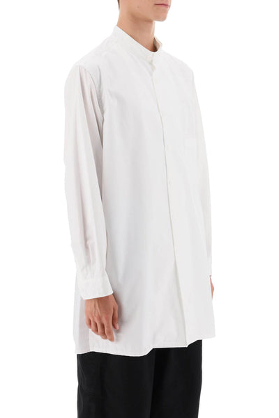 Yohji yamamoto layered longline shirt-1