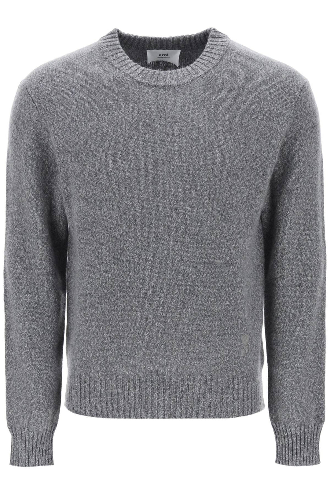 Ami paris cashmere and wool sweater-0
