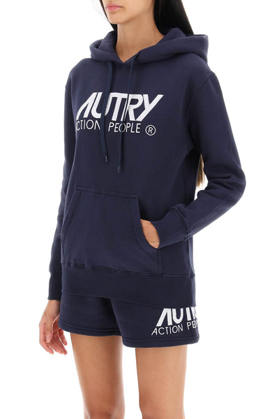 Autry 'icon' hoodie with logo embroidery-3