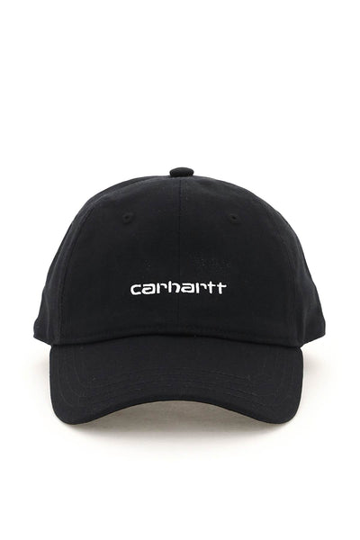 Carhartt wip canvas script baseball cap-0