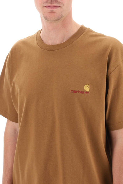 Carhartt wip american script t-shirt-3