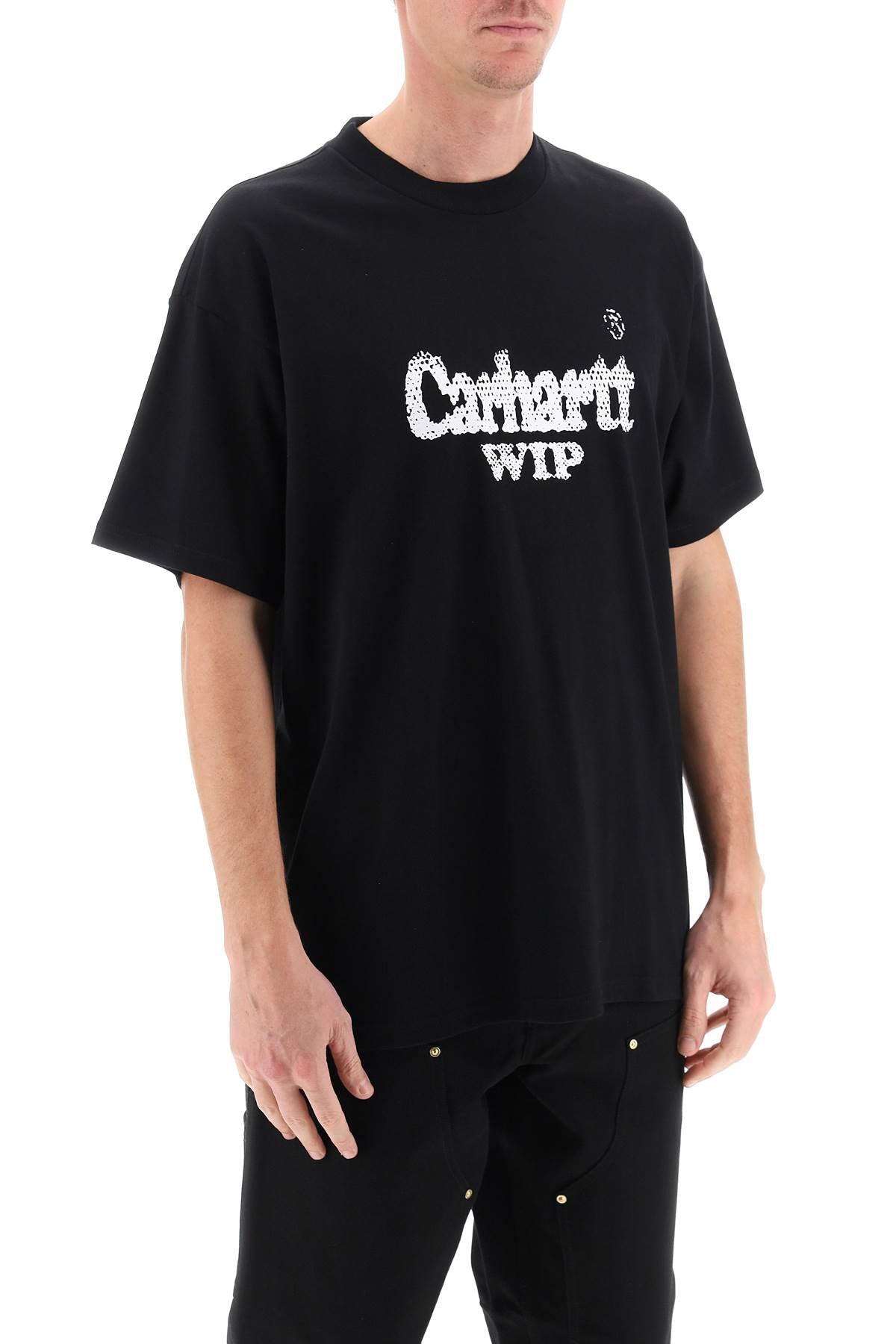 Carhartt wip spree halftone printed t-shirt-1