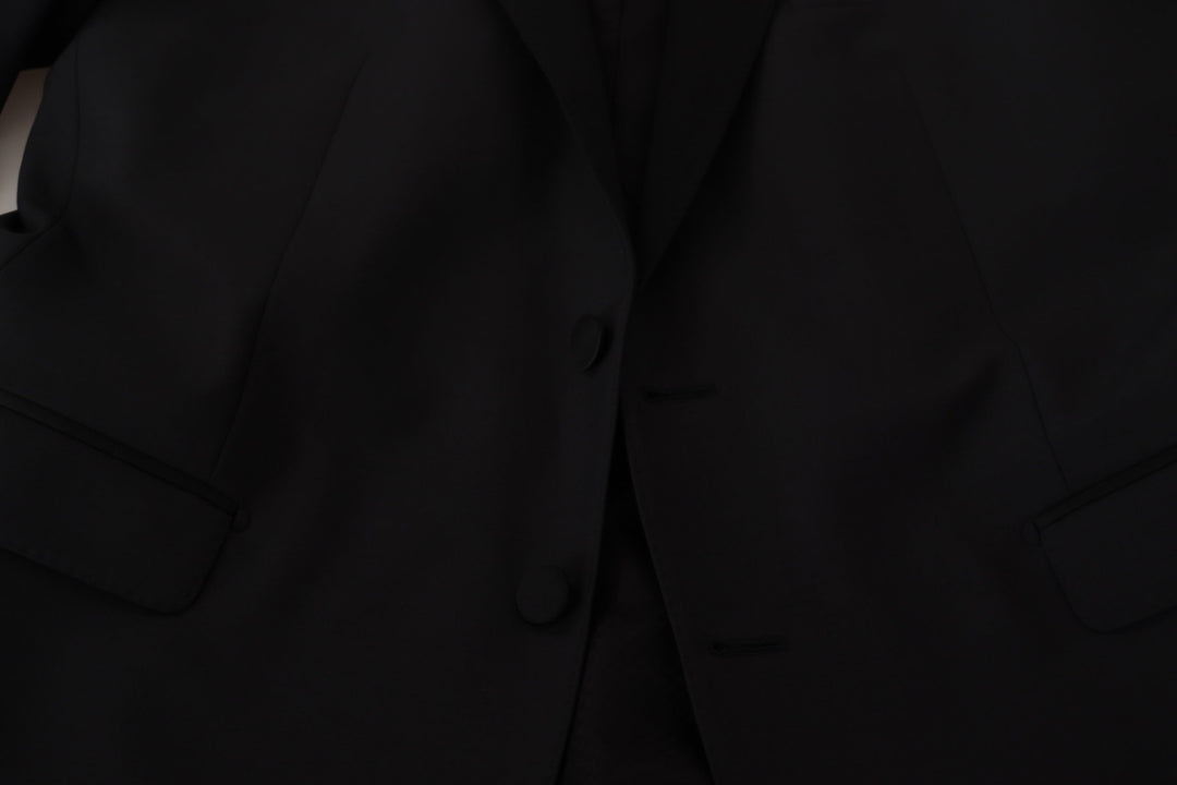 Dolce & Gabbana Dark Blue Single Breasted MARTINI Blazer