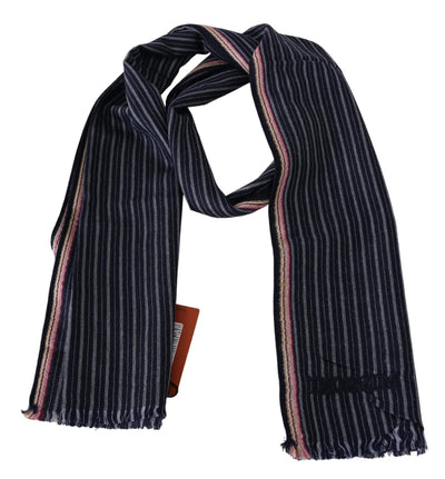 Missoni Multicolor Striped Wool Unisex Neck Wrap Scarf #men, Accessories - New Arrivals, feed-agegroup-adult, feed-color-Multicolor, feed-gender-male, Missoni, Multicolor, Scarves - Men - Accessories at SEYMAYKA