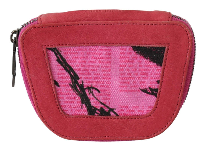PINKO  Suede Printed Coin Holder Women Fabric Zippered Purse #women, Catch, feed-agegroup-adult, feed-color-pink, feed-gender-female, feed-size-OS, Gender_Women, Handbags - New Arrivals, Kogan, Pink, PINKO, Wallets - Women - Bags at SEYMAYKA